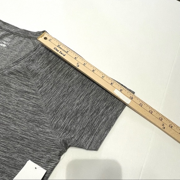 Legend Womens Active Athletic Performance Charcoal Top L11542LU Size L NWT - Picture 14 of 15